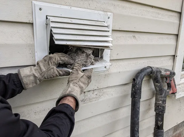 Dryer Exhaust Vent Cleaning in Torrington