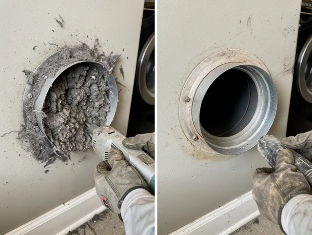 Professional clogged vent cleaning by Torrington Dryer Vent Cleaning in Torrington