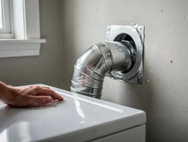 Torrington Dryer Vent Cleaning expert performing professional dryer vent repair and installation in Torrington