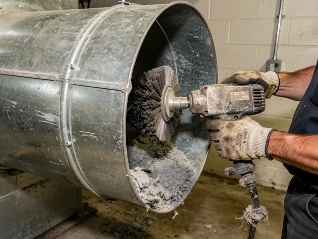 Industrial-grade dryer vent cleaning by Torrington Dryer Vent Cleaning in Torrington